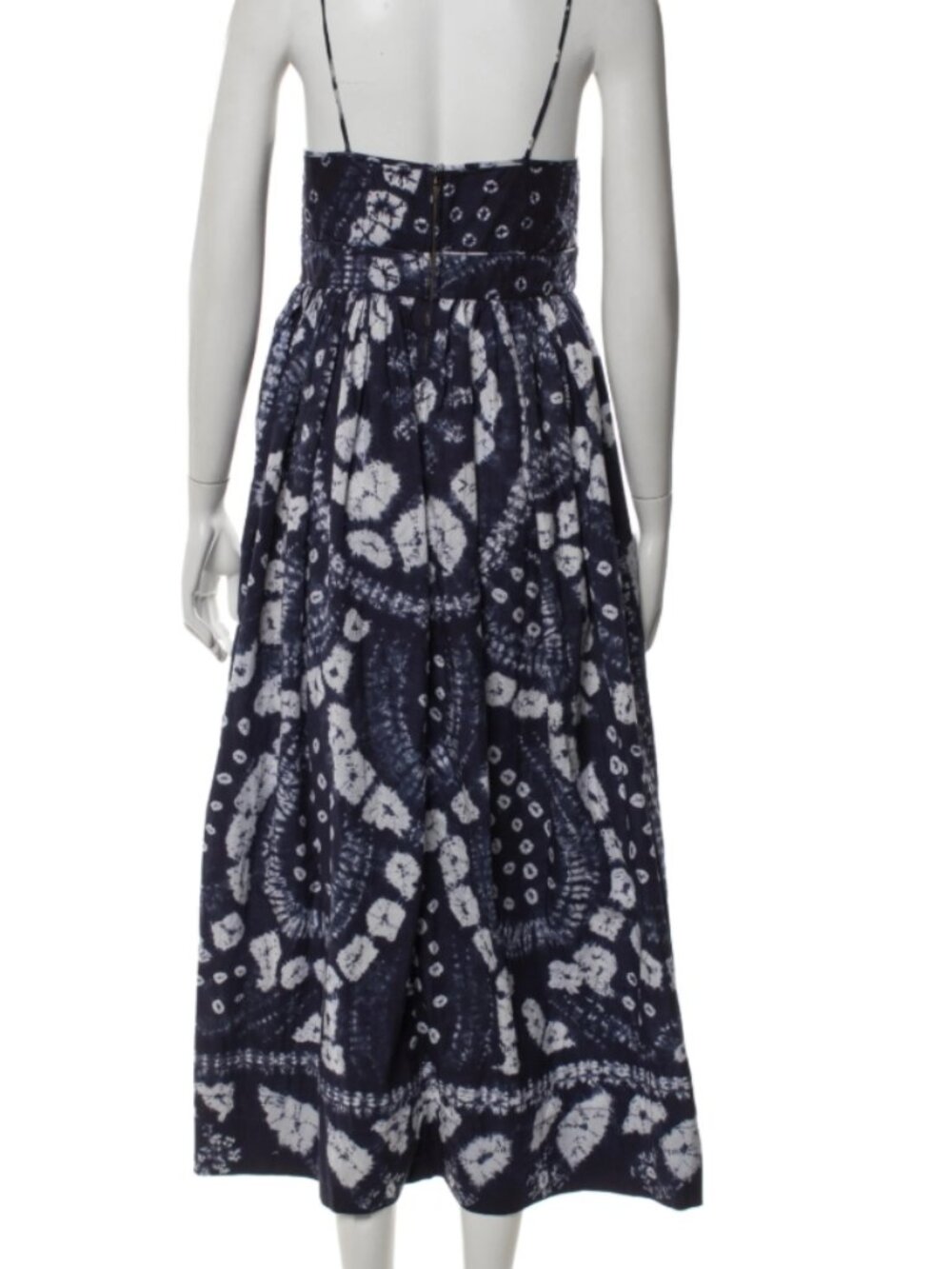 NWOT ULLA JOHNSON Mariza Dress in Indigo XXS $845 - Picture 8 of 8